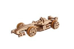 Puzzle 3D Mini Wyścigówka Ugears drewniana