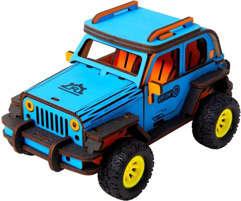 puzzle-3D-samochód-terenowy-robotime puzzle-3D-samochód-terenowy-robotime