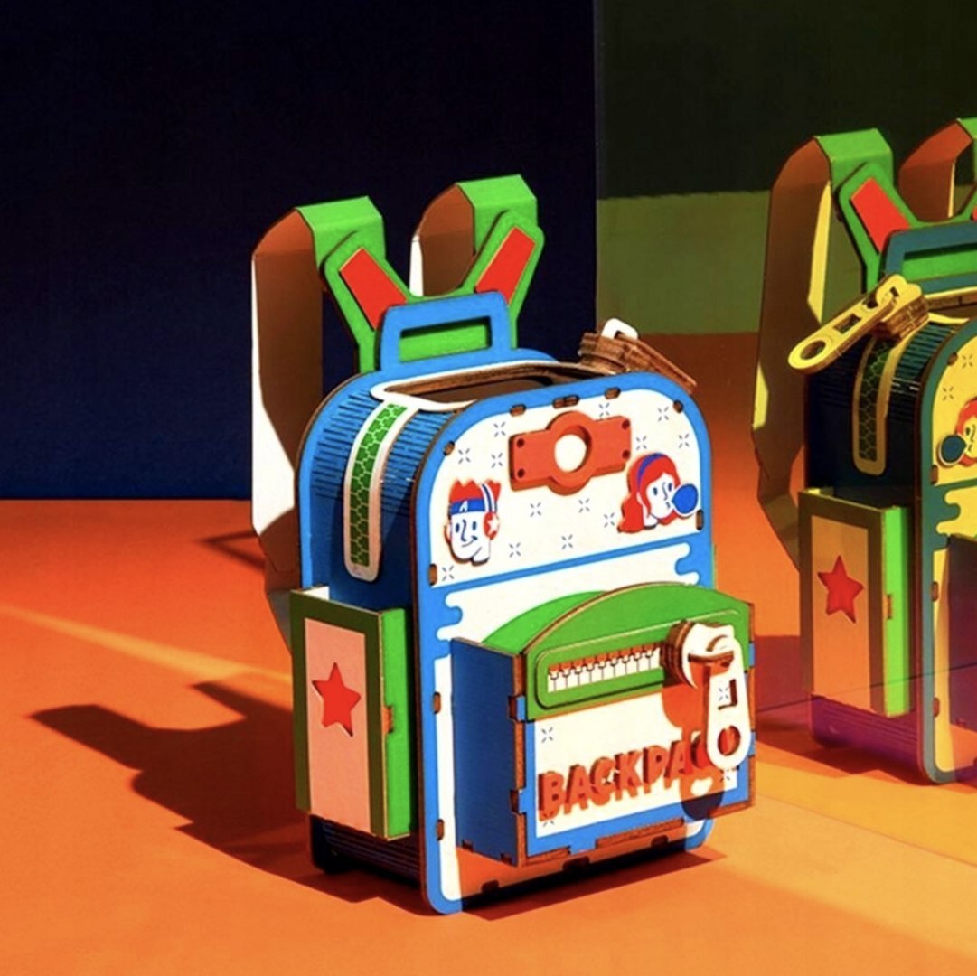 puzzle-3D-organizer-plecak-robotime puzzle-3D-organizer-plecak-robotime
