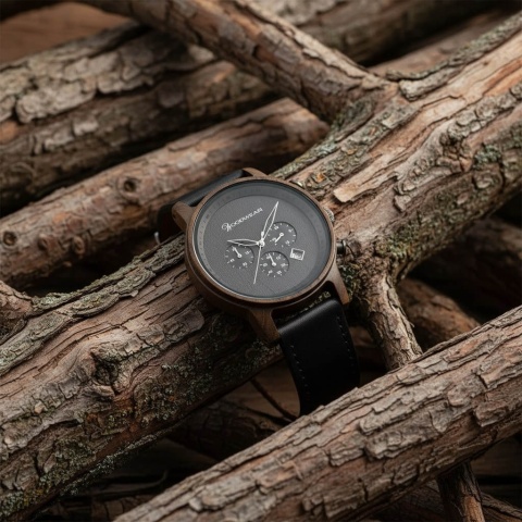 Drewniany zegarek Craveman Woodwear