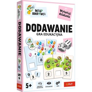Trefl: Gra - Dodawanie (Mały odkrywca) / Kazstudio , Rodzina Treflików