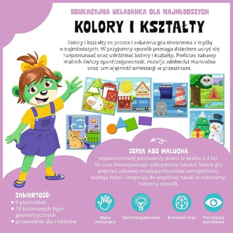 Trefl: Gra - Kolory I Kształty - Abc Malucha