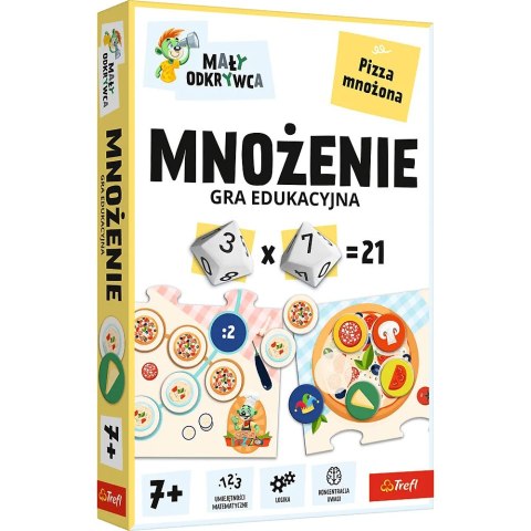 Trefl: Gra - Mnożenie / Mały odkrywca / Kazstudio , Rodzina Treflików
