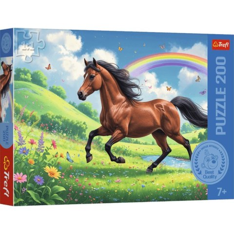 Trefl: Puzzle 200el. - Dostojny koń