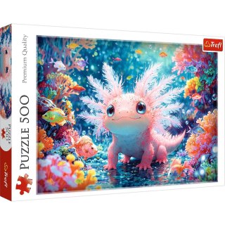 Trefl: Puzzle 500el. - Aksolotl