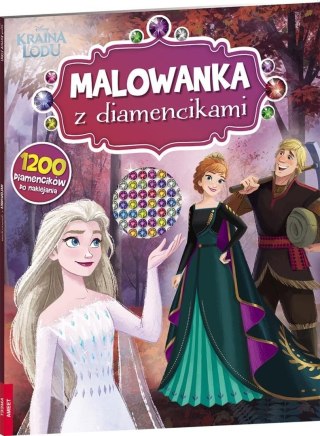 Ameet: DISNEY - Kraina Lodu. Malowanka z diamencikami