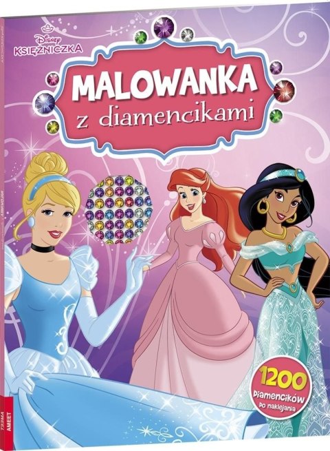 Ameet: DISNEY - Księżniczka. Malowanka z diamencikami