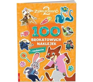 Ameet: DISNEY Zwierzogród 2. 100 Brokatowych Naklejek