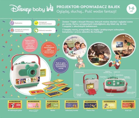 Projektor-Opowiadacz Bajek | Baby Disney
