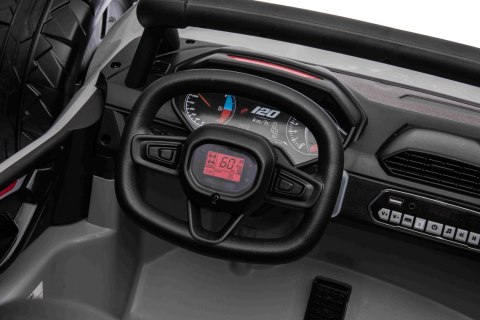 Auto Buggy Racing 5 na akumulator dla dzieci +3. Szary + Silniki 2x200W + Pilot + Wolny Start