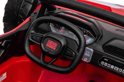 Auto Buggy Racing 5 na akumulator dla dzieci Czerwony + Silniki 2x200W + Pilot + Audio LED + Wolny Start