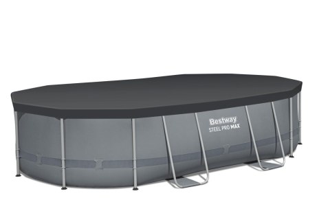 Basen stelażowy Power Steel 488x305x107 16x10FT BESTWAY 7w1 + Akcesoria