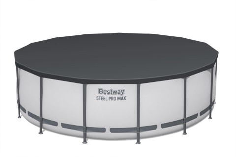 Basen stelażowy Steel Pro MAX 457x122 15FT BESTWAY 5w1 + Akcesoria