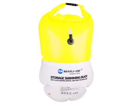 Dmuchana Bojka Asekuracyjna do Pływania Suchy Dry Bag torba 10L SP0827