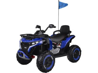 Duży quad na akumulator dla dziecka 4x4 PA0328 Niebieski