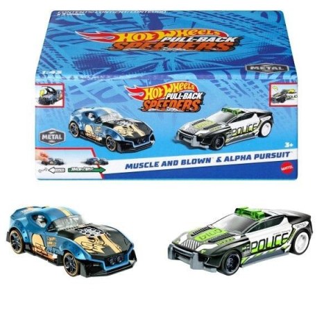 Hot Wheels Pull-Back Speeders 2-pak mix