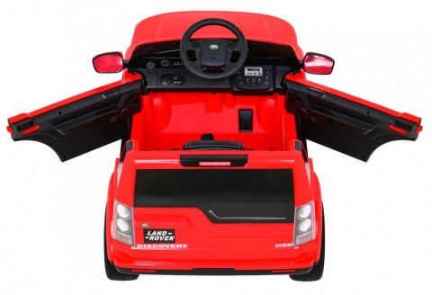 Land Rover Discovery Autko elektryczne dla dzieci, Czerwony SUV + Pilot