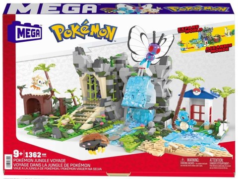 Mattel Zestaw MEGA Pokémon klocki 1362-ele + 4 figurki Pokemonów ZA6035