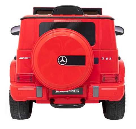 Mercedes AMG G63 dla dzieci Czerwony + Pilot