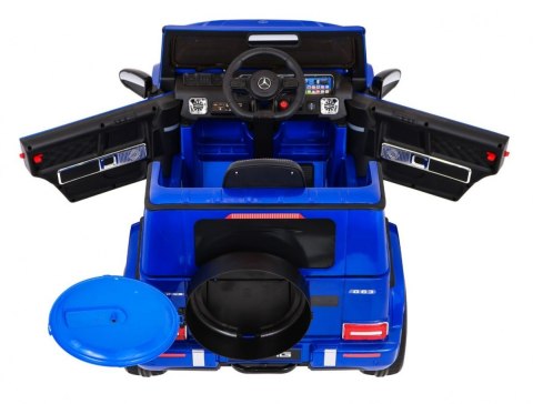 Mercedes AMG G63 dla dzieci Lakier Niebieski + Pilot