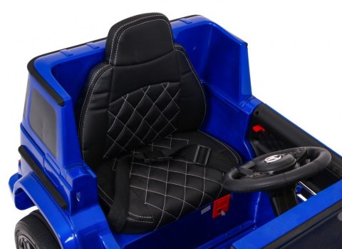 Mercedes AMG G63 dla dzieci Lakier Niebieski + Pilot