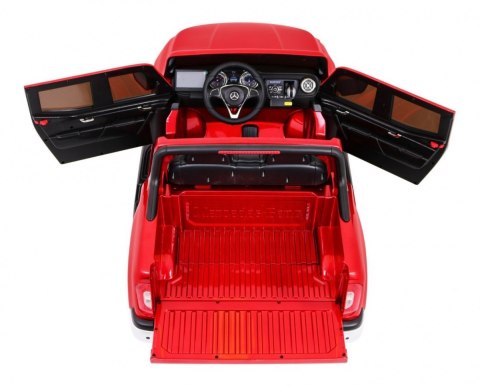 Mercedes Benz X-Class dla dzieci Lakier Czerwony Pickup