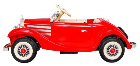 Mercedes Benz Retro 540A dla dzieci Czerwony