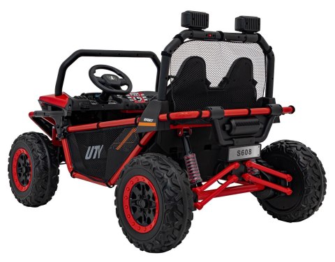 Pojazd Buggy FASTER Czerwony