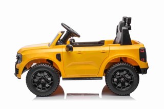 Pojazd Ford Ranger LIFT, Żółty Pickup