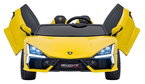 Pojazd Lamborghini Revuelto XL STRONG Żółty