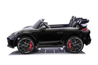 Pojazd Porsche 911 GT3 Czarny, wyścigowy samochód dla dzieci