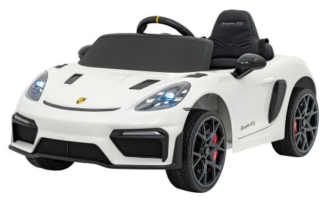 Pojazd Porsche Spyder RS 718 Biały sportowy samochód