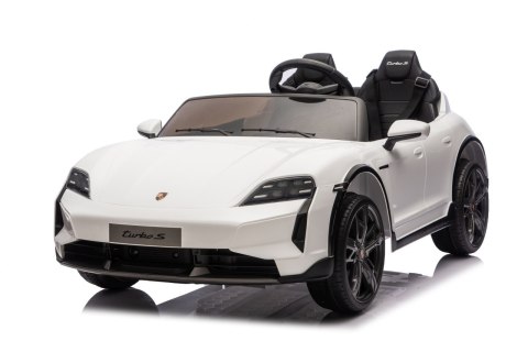 Pojazd Porsche Taycan Turbo S Biały