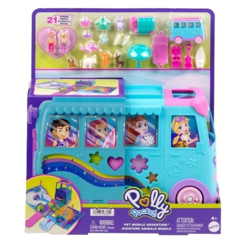 Polly Pocket. Podróżny van Kamper z transformacją