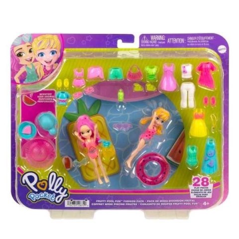 Polly Pocket Zestaw modowy duży z 2 lalkami HKV95