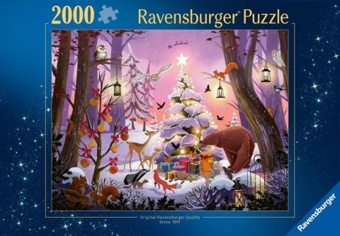 Puzzle 2D: Święta w lesie 2000el