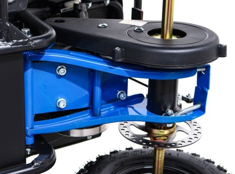 Quad HIPERFECT na akumulator Niebieski 35km/h + Silnik 1000W + Koła pompowane + Regulacja siedzenia