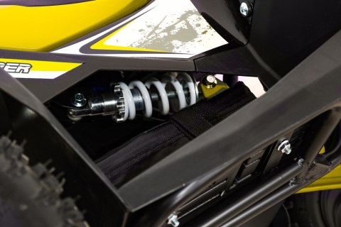 Quad HIPERFECT na akumulator Żółty 35km/h + Silnik 1000W + Koła pompowane + Regulacja siedzenia