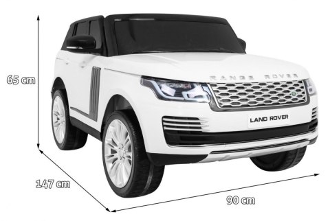 Range Rover HSE 2-osobowe Autko dla dzieci Biały SUV + Pilot