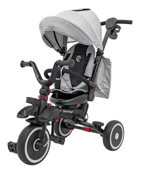Rowerek Trzykołowy RIDER Szary SPORTRIKE