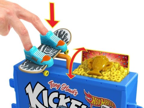 Skate Park Deskorolka Rampa Zabawka Finger Skateboard Hot Wheels ZA5987