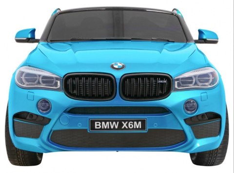 SUV BMW X6M XXL dla 2 dzieci Lakier Niebieski + Pilot