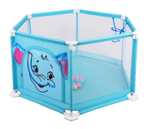 Suchy Basen Do Zabawy Słonik + Piłki