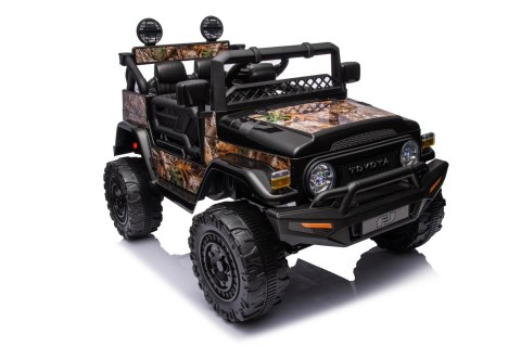 Toyota FJ Cruiser dla dzieci Czarna terenówka + Pilot