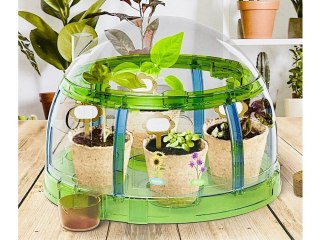 Zestaw Małego Ogrodnika BIO Szklarnia Nasiona Doniczki Uprawa Roślin ZA5776