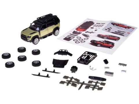 Zestaw Metalowe Auto TUNING Licencjonowany Land Rover Defender 110 ZA5950