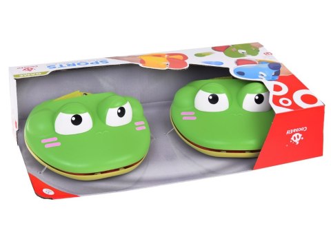 Zestaw sportowy - gra zręcznościowa Wyrzutnia ŻABA + 4 piłki ZA5604