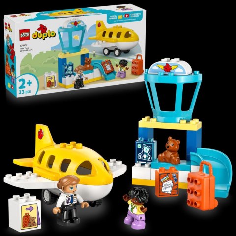 LEGO(R) DUPLO 10443 Pierwszy raz na lotnisku