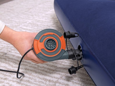 Bestway Dmuchany materac kempingowy 2osobowy 300kg WELUROWY 191x137cm 67002