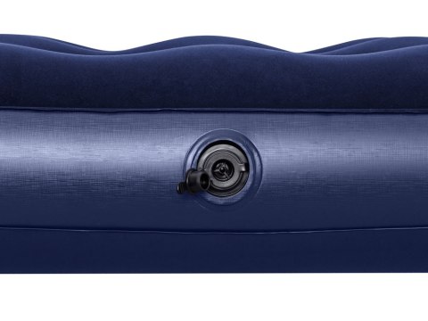 Bestway Dmuchany materac kempingowy 2osobowy 300kg WELUROWY 191x137cm 67002